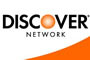 The image is a logo with the text DISCOVER NETWORK in lowercase letters, featuring the Discovery Networks logo and the word NETWORK beneath it.