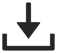 The image displays a graphical representation of a computer mouse cursor over an icon indicating the process of downloading or importing a file, typically found in software interfaces.